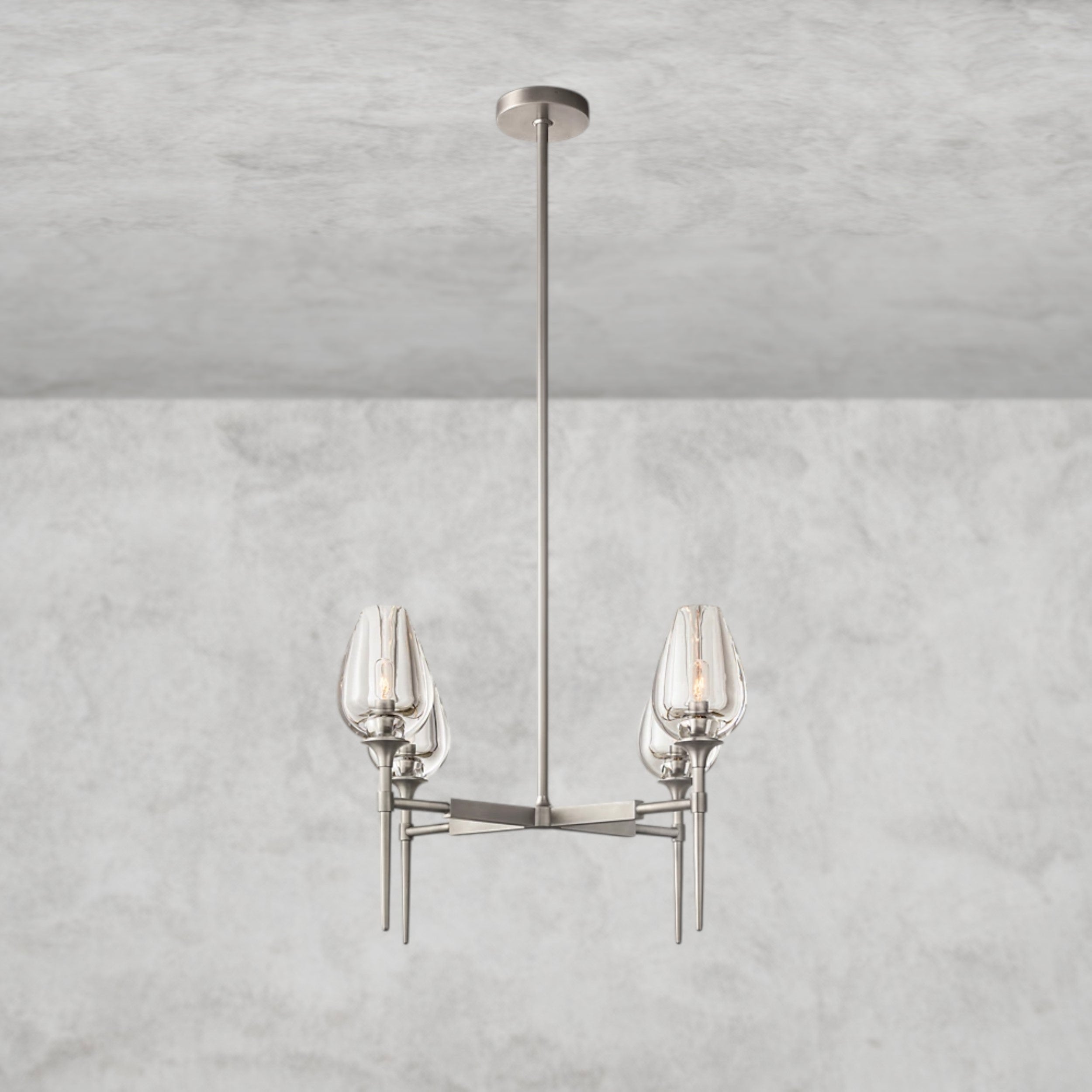TULIP ROUND CHANDELIER 27", 42", 54"